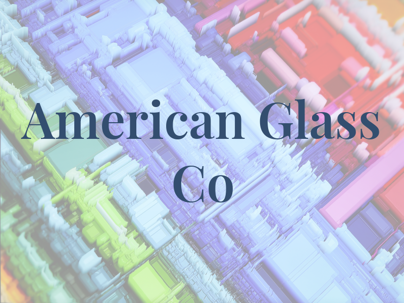 American Glass Co