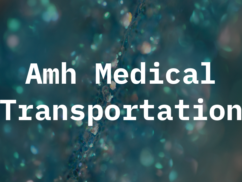 Amh Medical Transportation