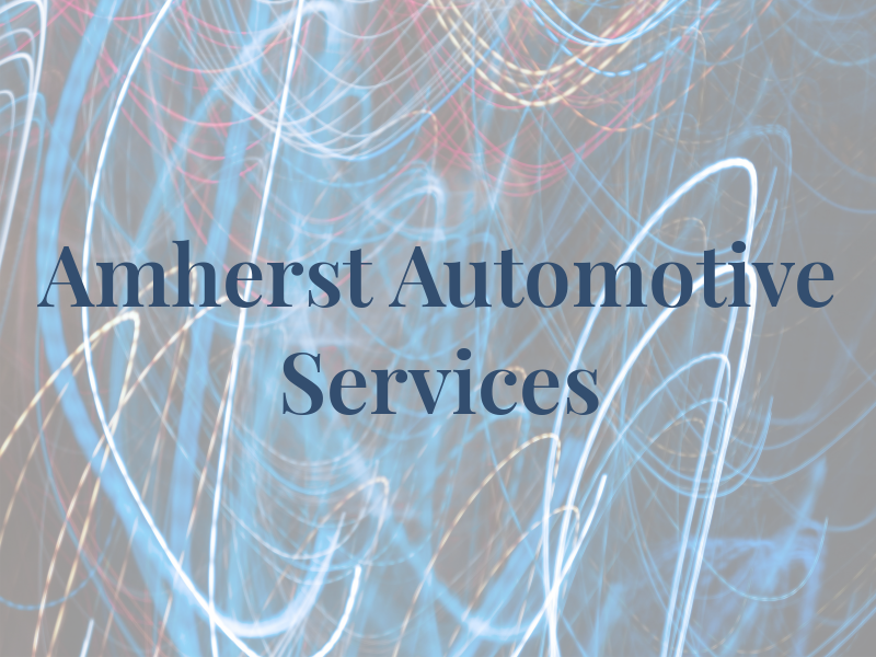 Amherst Automotive Services