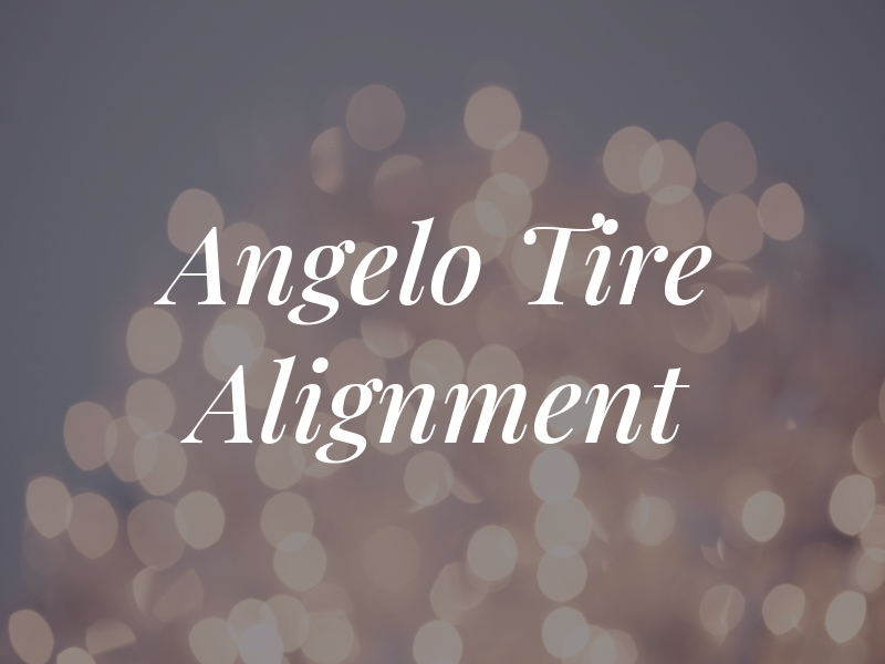 Angelo Tire & Alignment