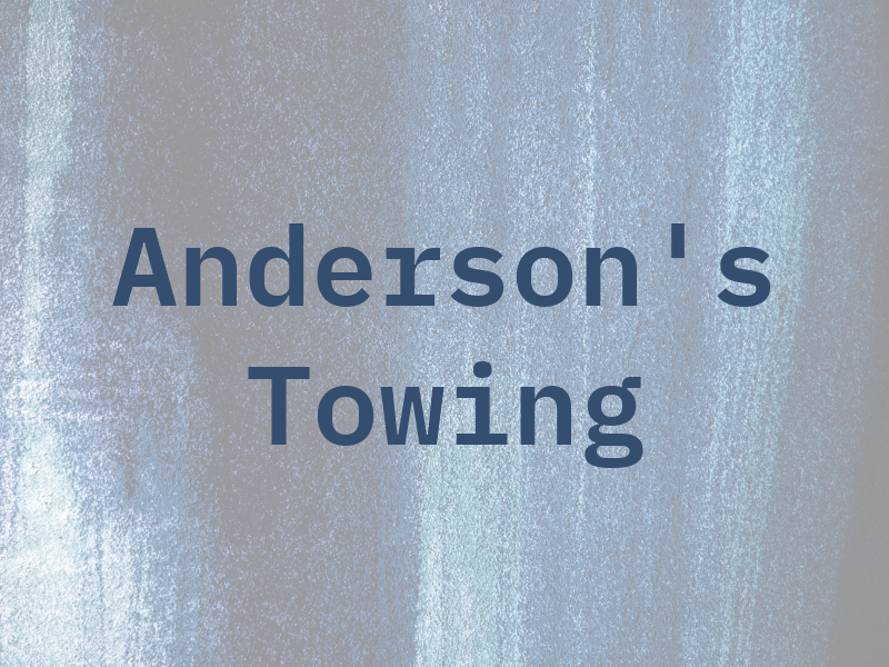 Anderson's Towing