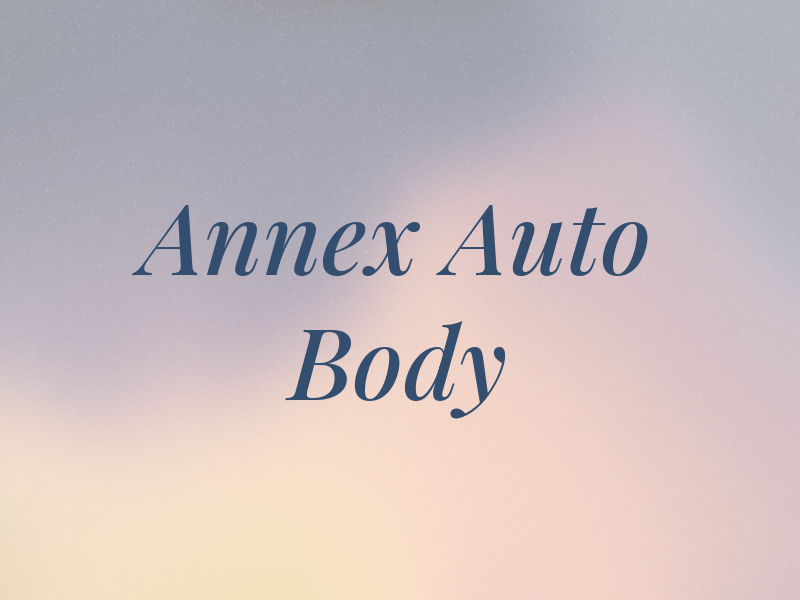 Annex Auto Body