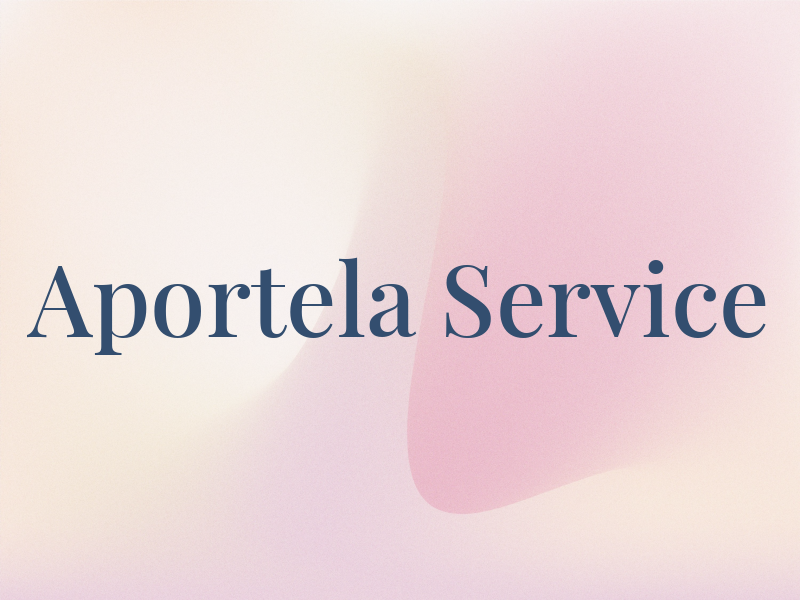 Aportela Service