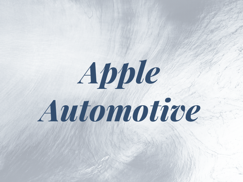 Apple Automotive