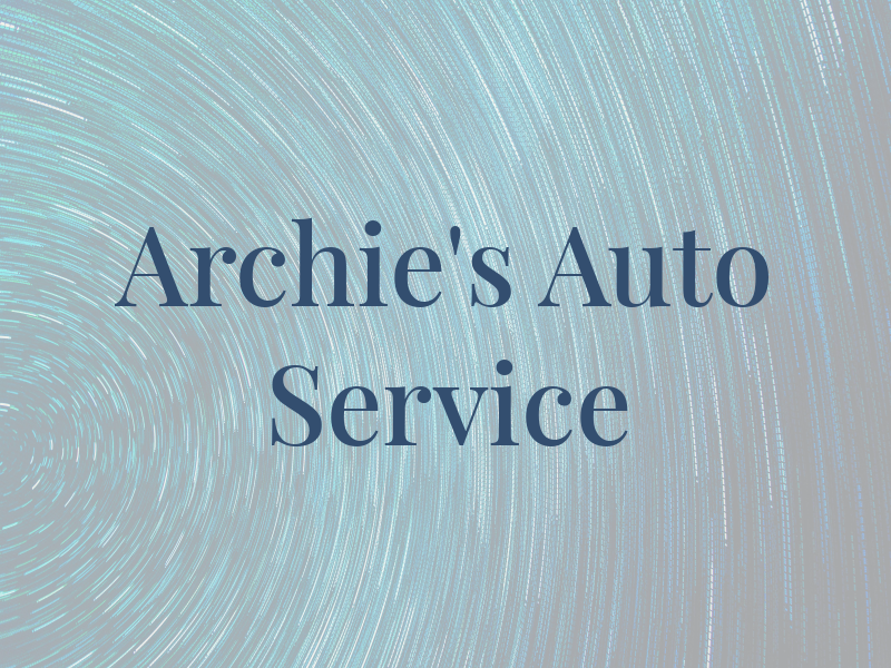 Archie's Auto Service