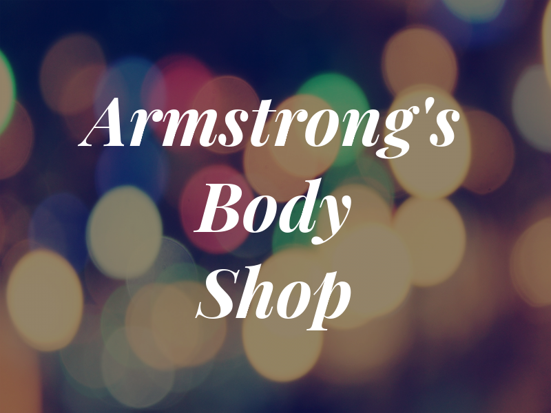 Armstrong's Body Shop