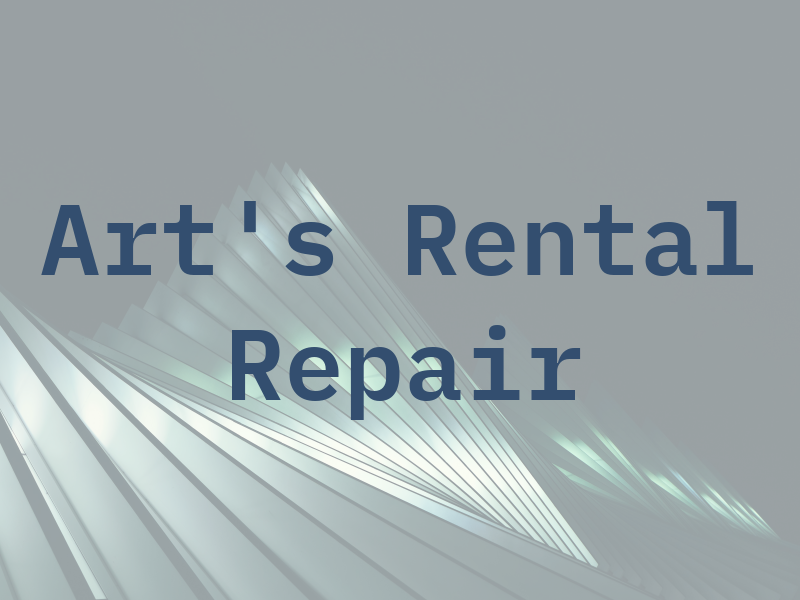 Art's Rental and Repair LLC