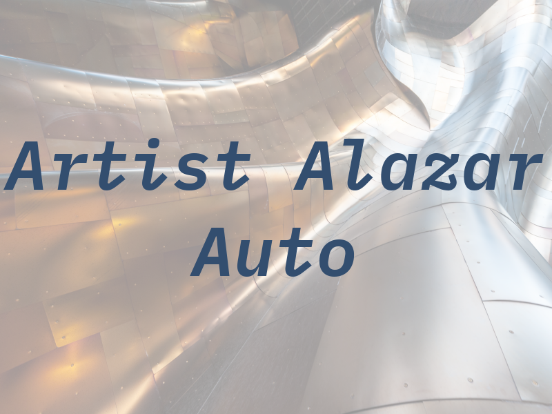 Artist Alazar Auto