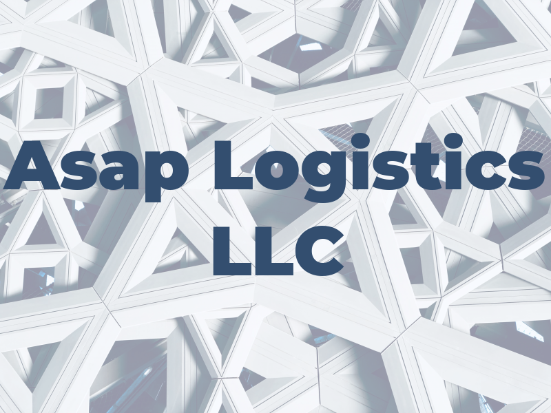 Asap Logistics LLC