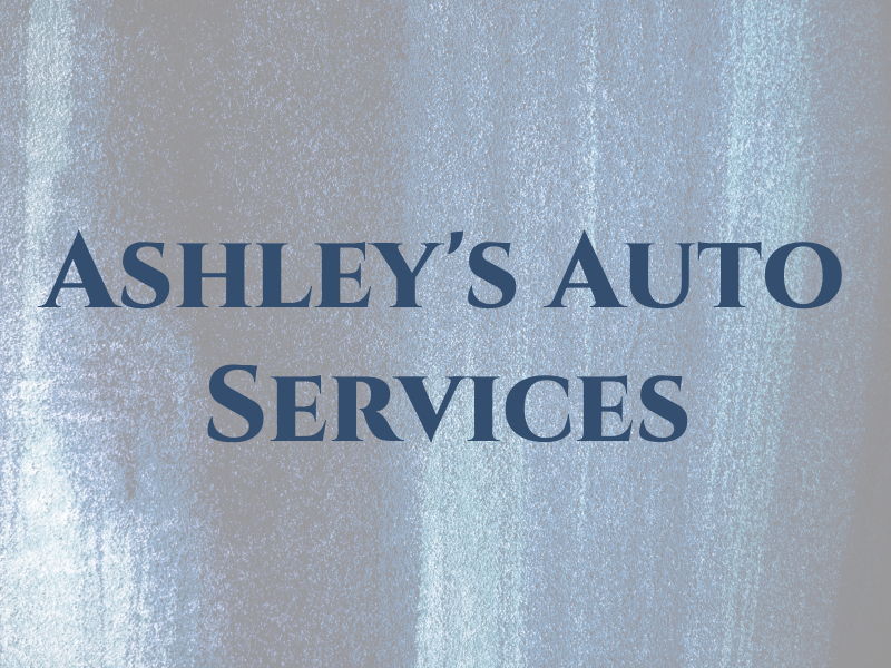 Ashley's Auto Services