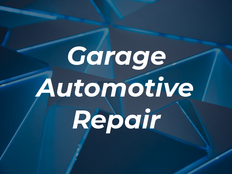 B & J Garage Automotive Repair