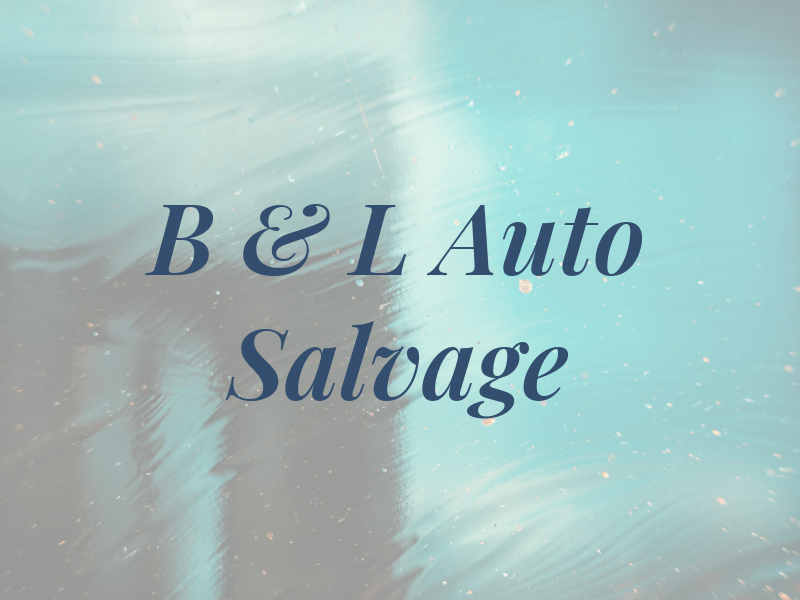 B & L Auto Salvage