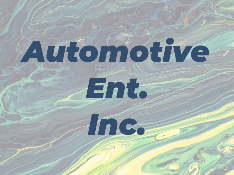 B&D Automotive Ent. Inc.