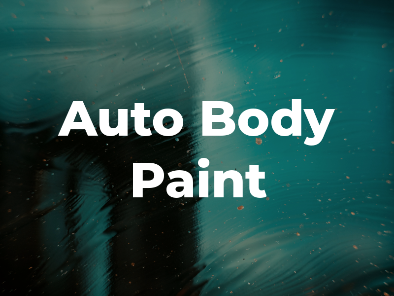 B&L Auto Body & Paint