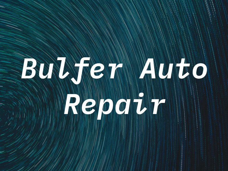 Bulfer Auto Repair