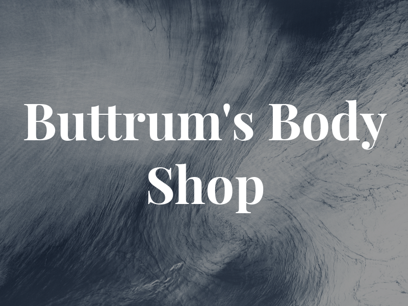 Buttrum's Body Shop