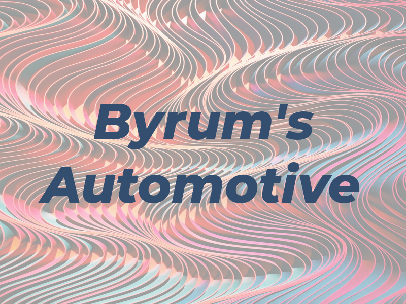 Byrum's Automotive