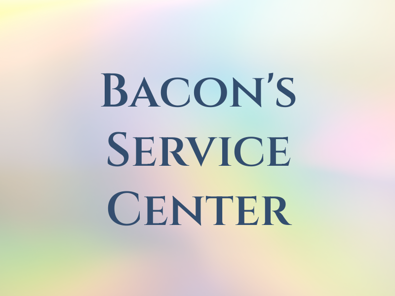 Bacon's Service Center