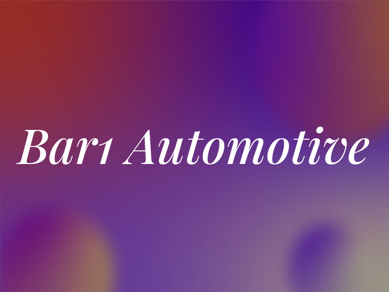 Bar1 Automotive