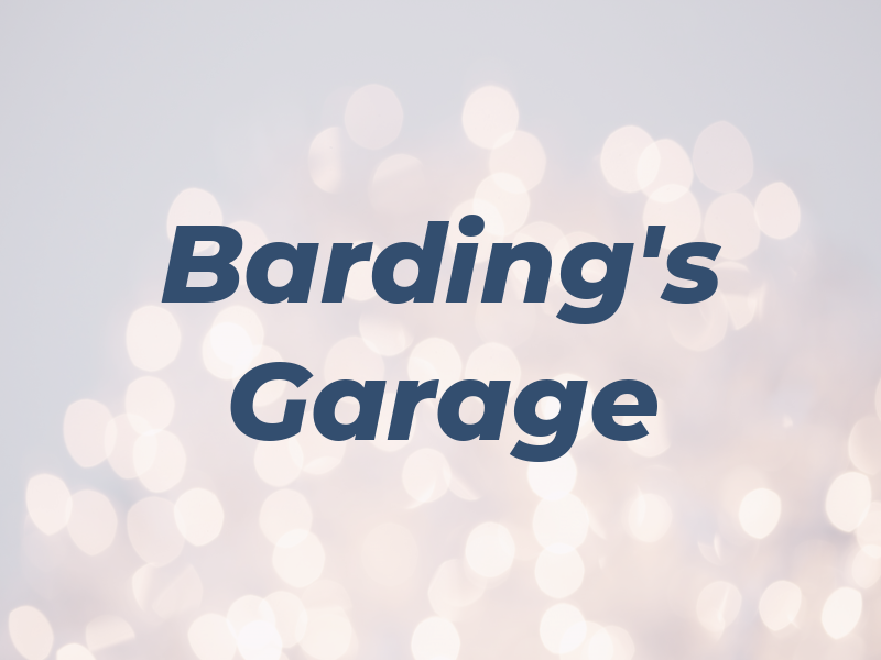 Barding's Garage