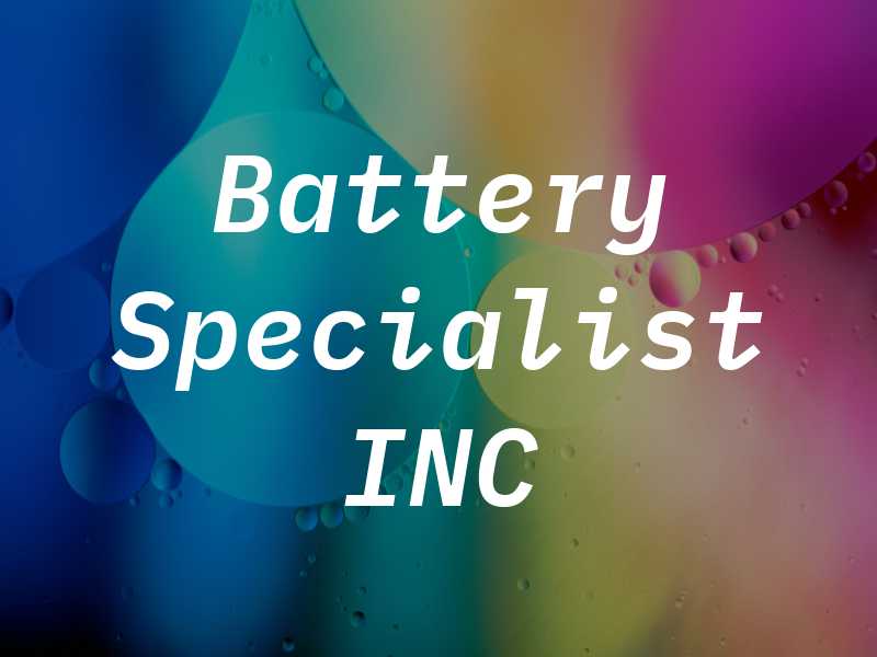 Battery Specialist INC