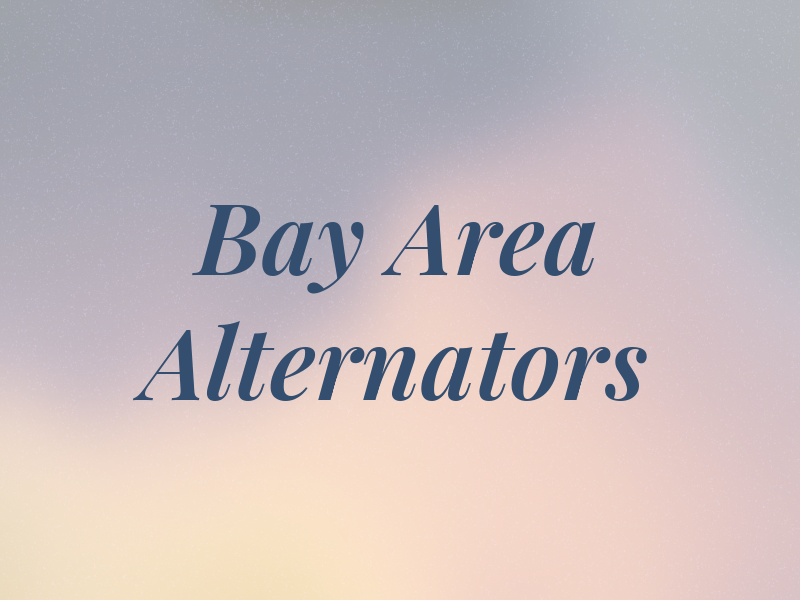 Bay Area Alternators