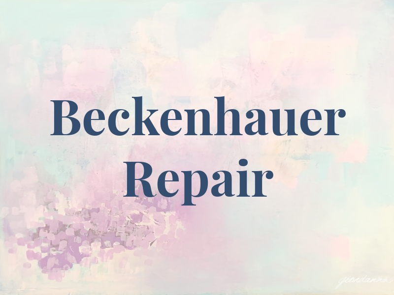 Beckenhauer Repair
