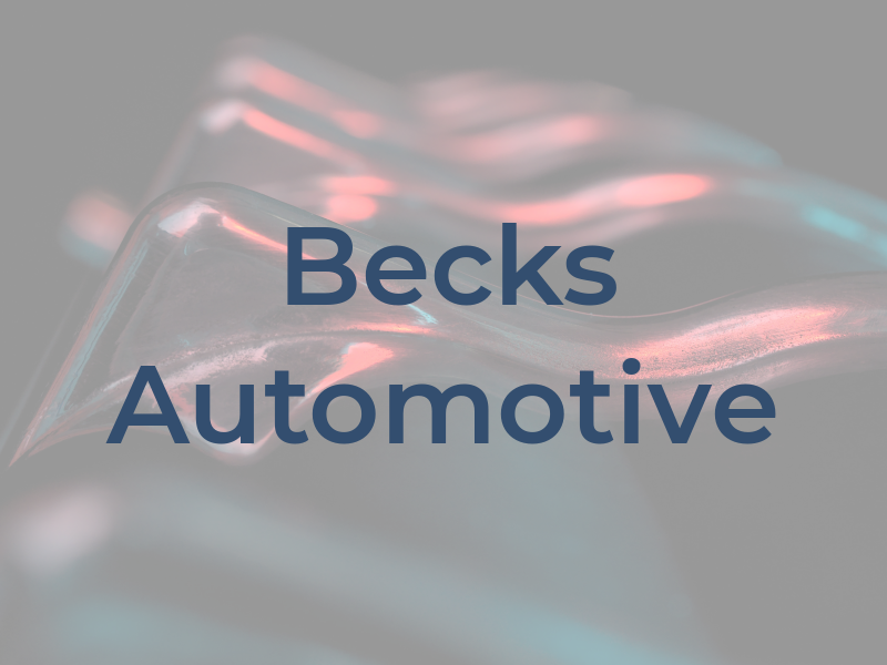 Becks Automotive