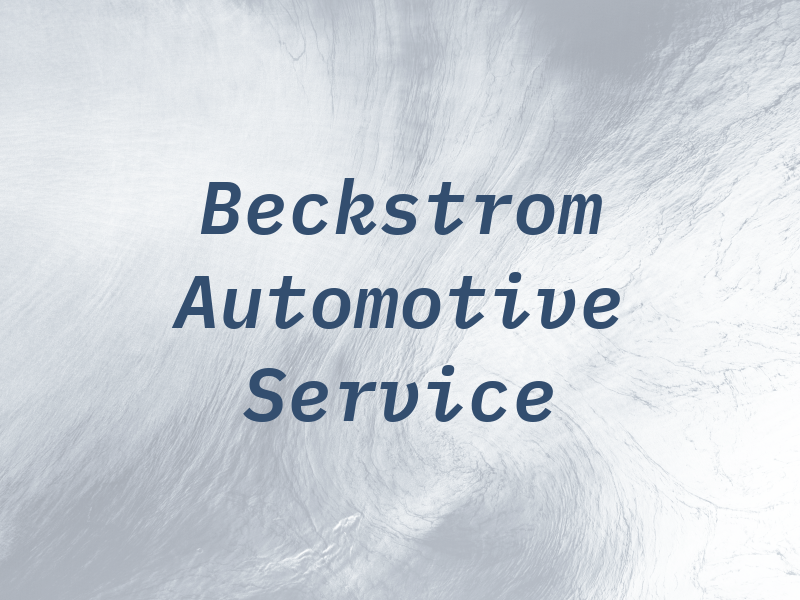 Beckstrom Automotive Service
