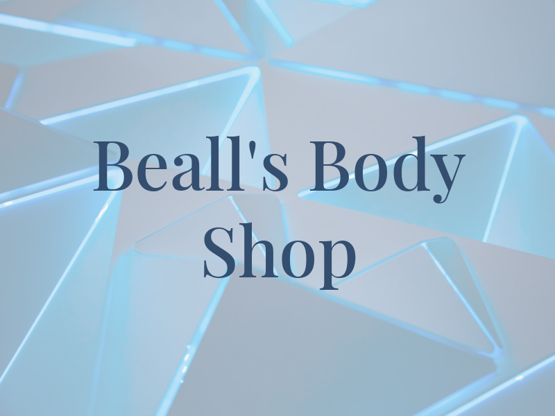 Beall's Body Shop