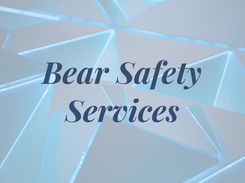 Bear Safety Services