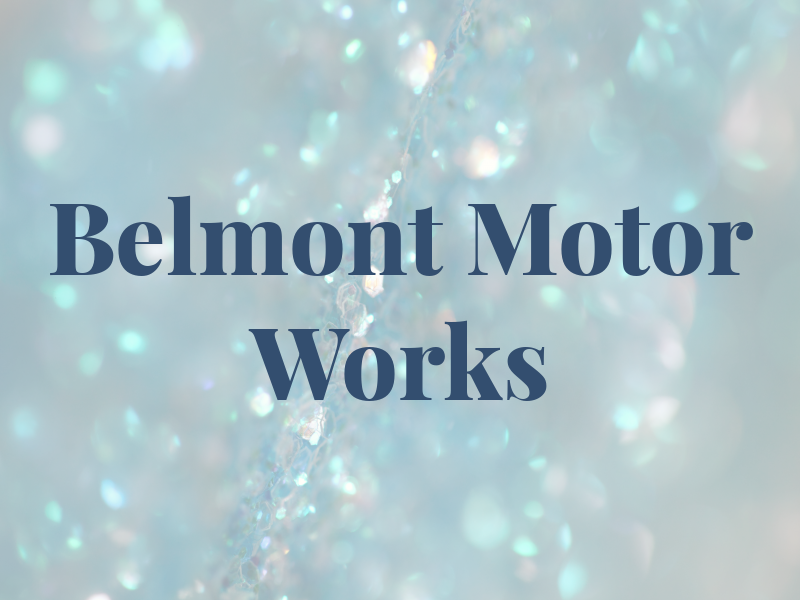 Belmont Motor Works LLC