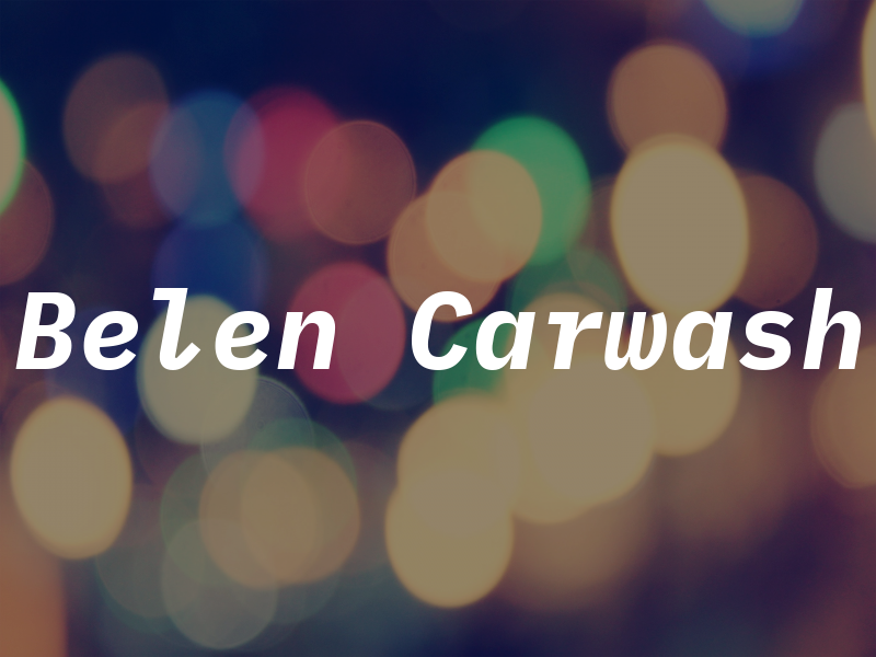 Belen Carwash