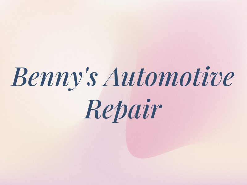 Benny's Automotive Repair