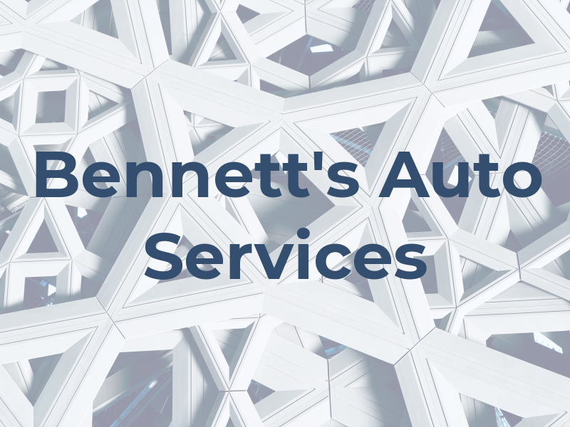 Bennett's Auto Services