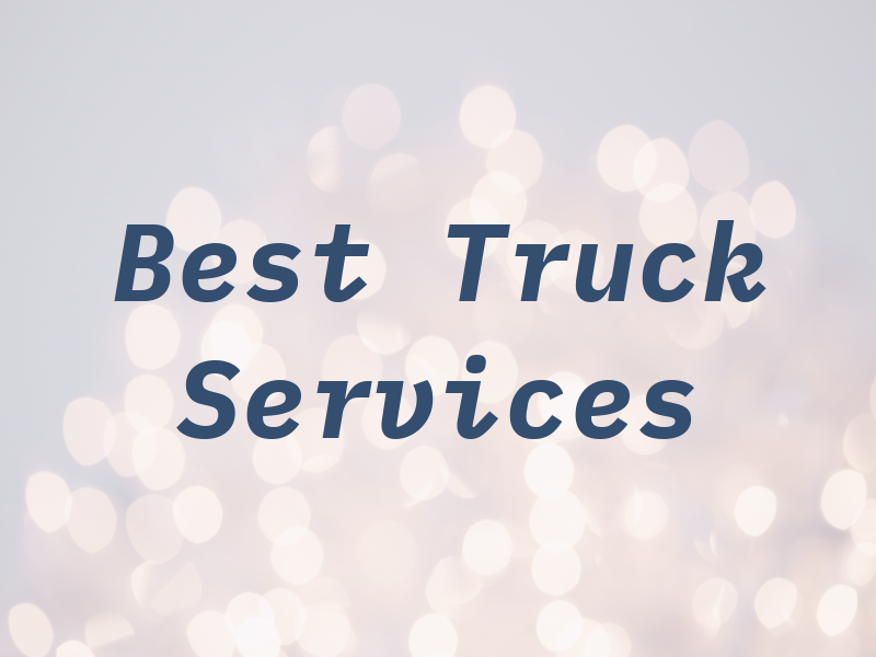 Best Truck Services