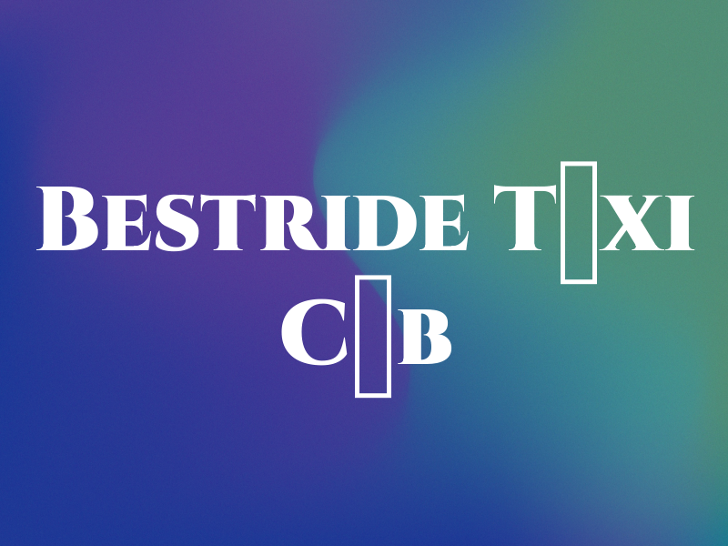 Bestride Tаxi Cаb