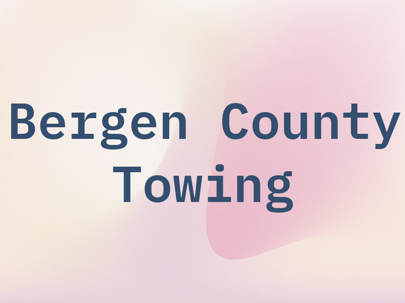 Bergen County Towing