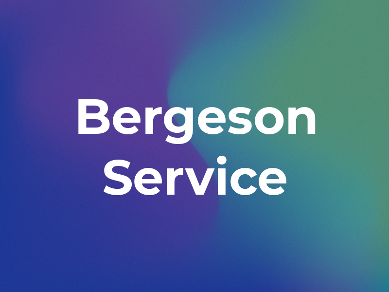 Bergeson Service