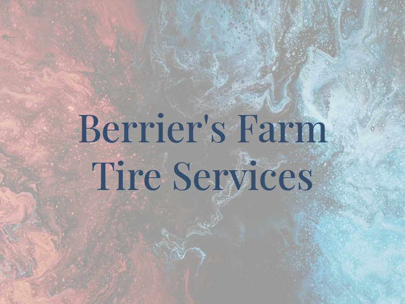 Berrier's Farm Tire Services