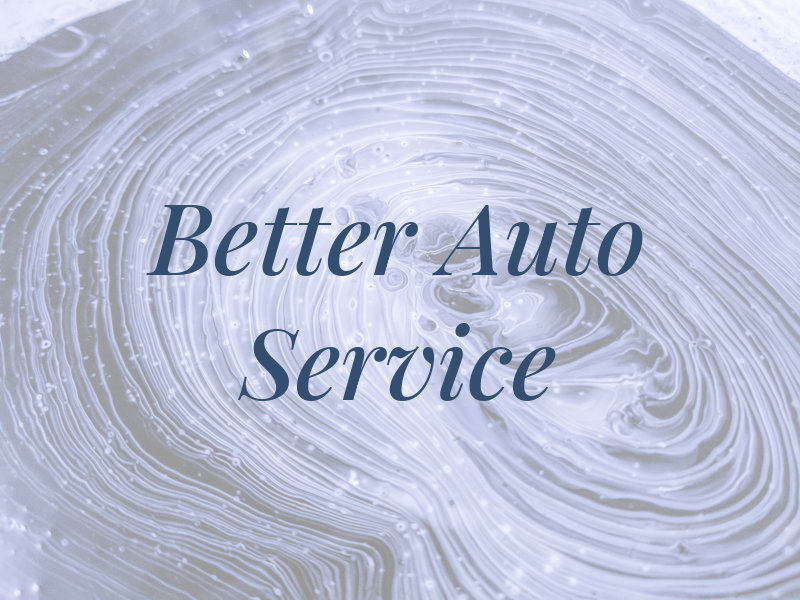 Better Way Auto Service