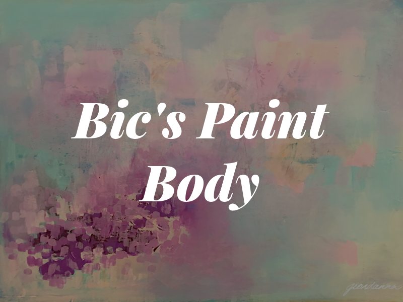 Bic's Paint & Body