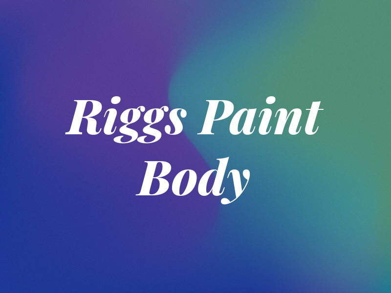 Big Riggs Paint & Body