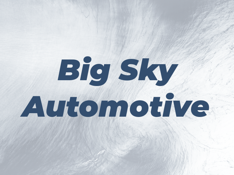 Big Sky Automotive