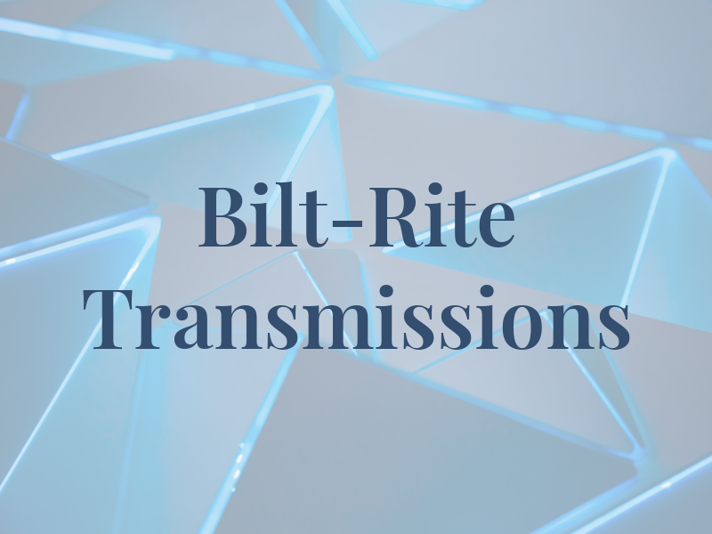 Bilt-Rite Transmissions