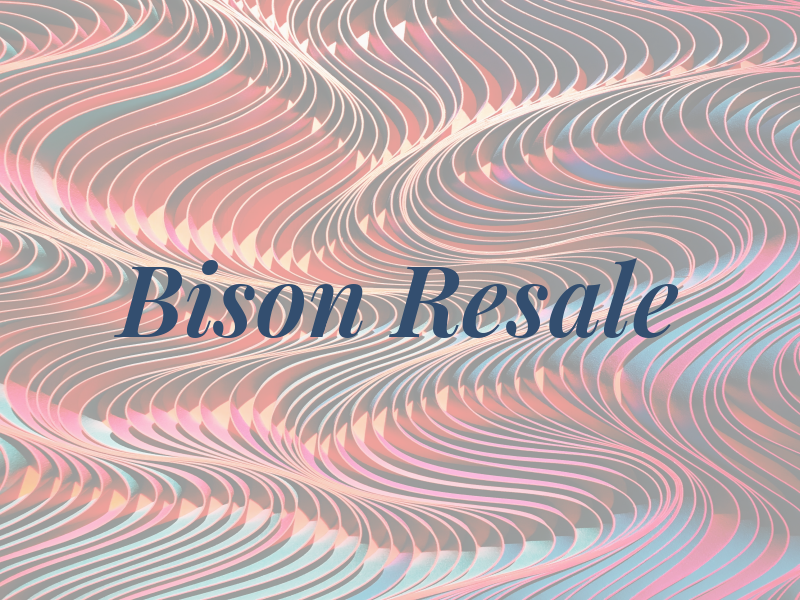 Bison Resale