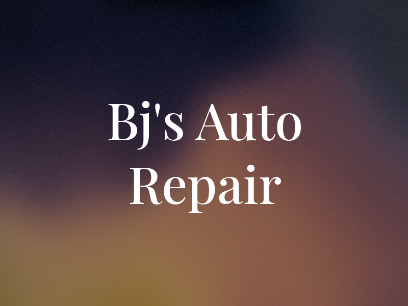 Bj's Auto Repair