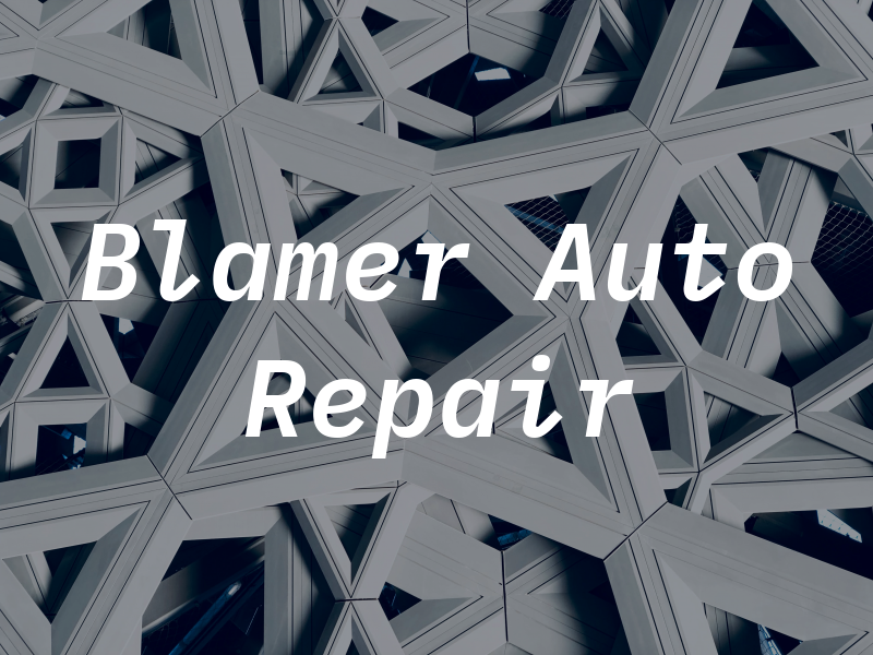Blamer Auto Repair