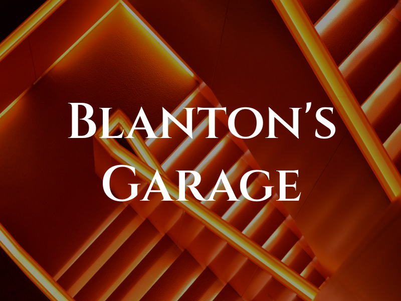 Blanton's Garage