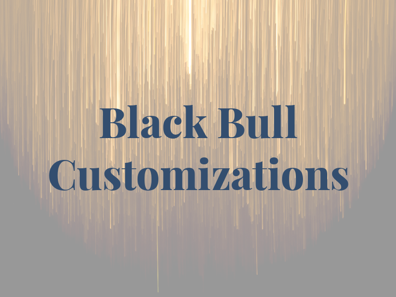 Black Bull Customizations
